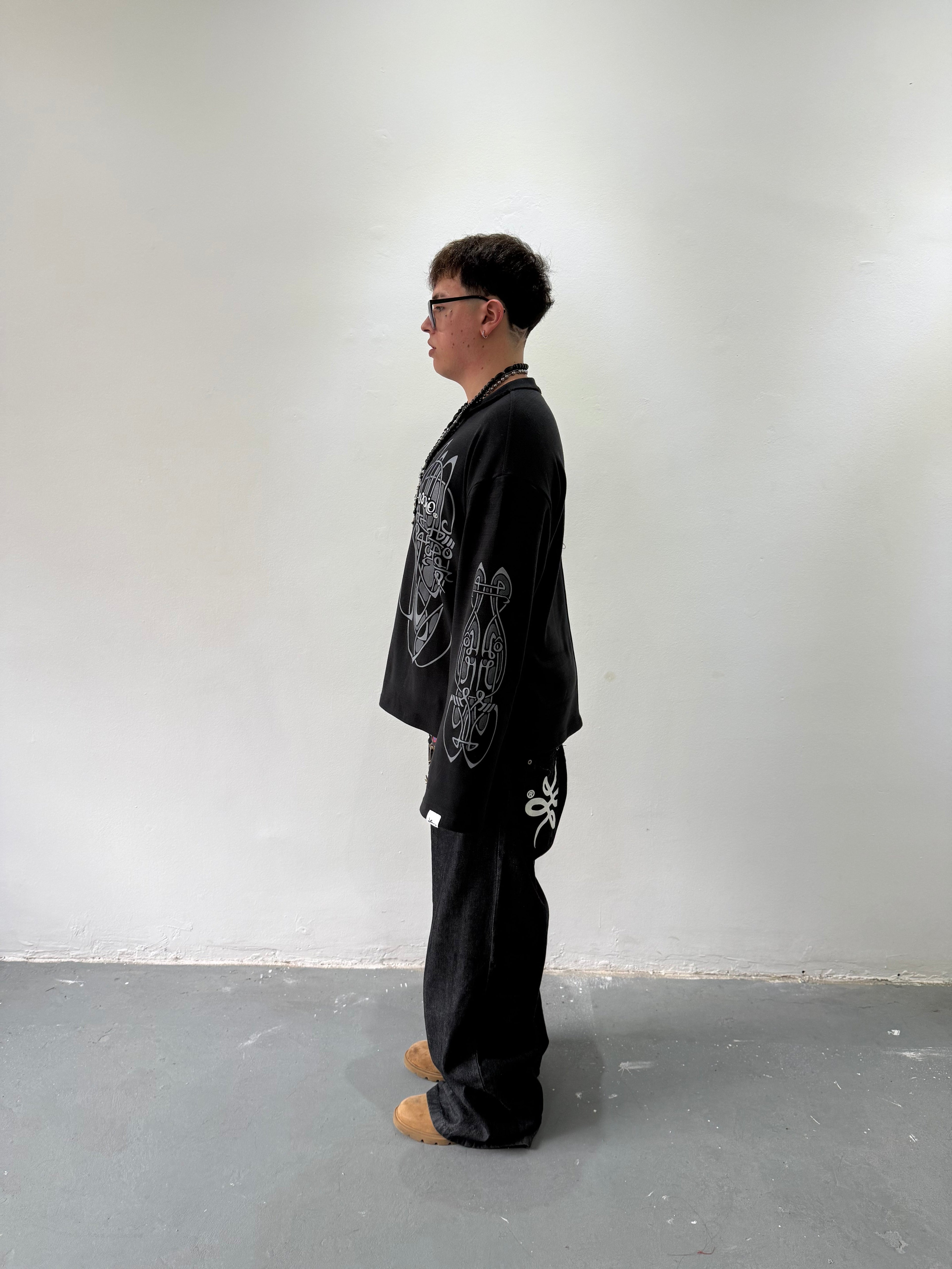 Remeron "Nudos de Archibald" (Negro x Gris) - M.V.