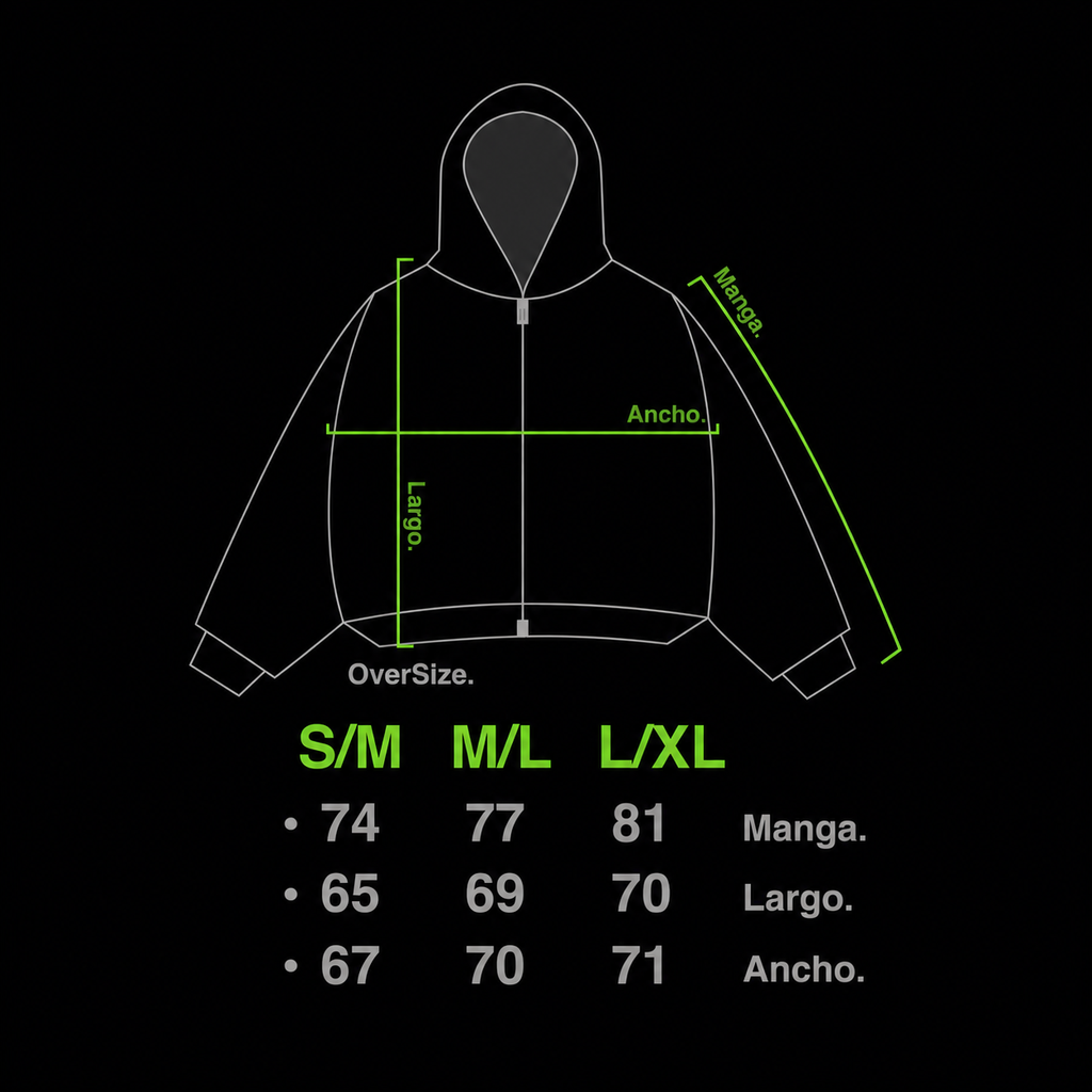 Campera Reversible Fur "Voynich" (Negro x Gris) - M.V.