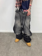 Jean "Nudos de Archibald" (Negro Acid Wash)