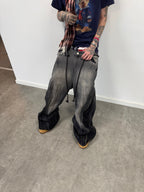 Jean "Nudos de Archibald" (Negro Acid Wash)