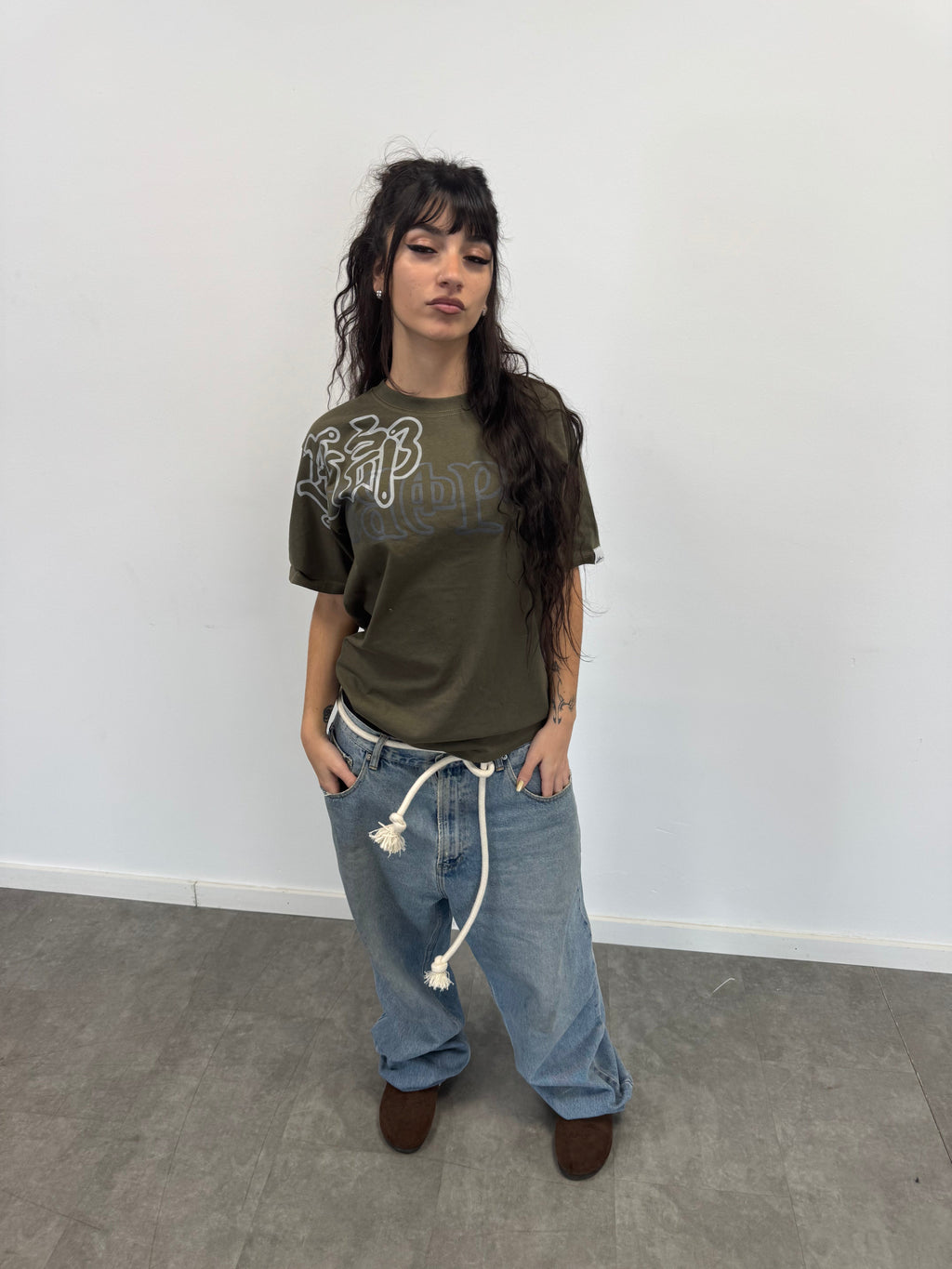 Remera "Lengua Eslava" (Verde Pablo)
