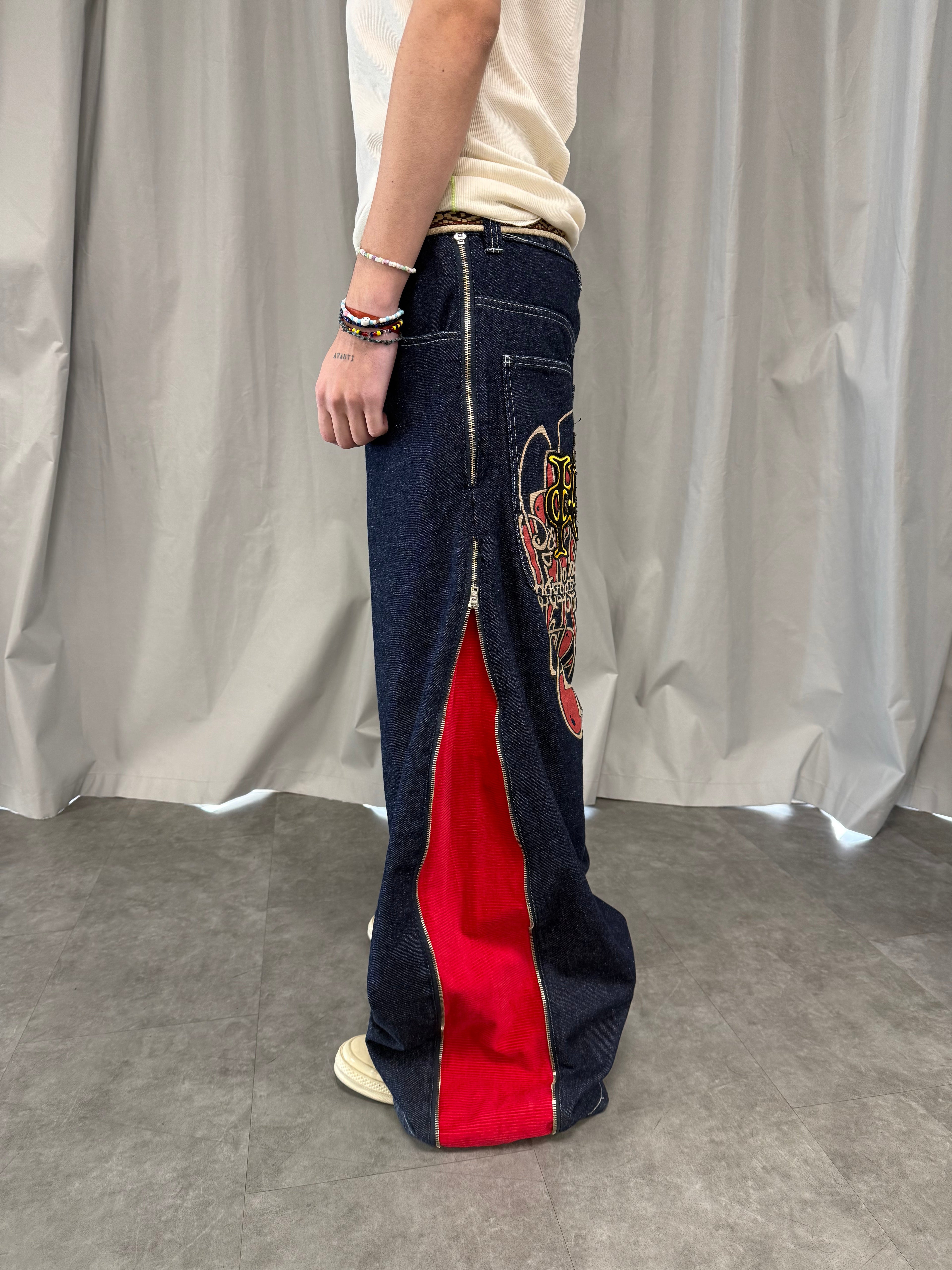 Jean "Nudos de Archibald" (Azul Raw)