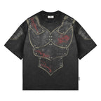 Remera "Armadura" Rotten x Bossio (Negra)