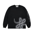 Remera Manga Larga "BiGrama" (Negro)