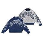 Sweater Reversible "SLEPAK" (Azul x Gris)